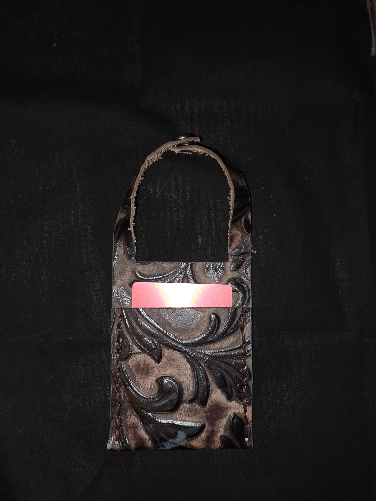 Midnight Scroll Boot Wallet