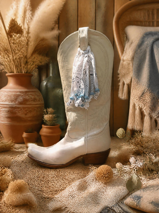 Bandana Fringe Boot Charm